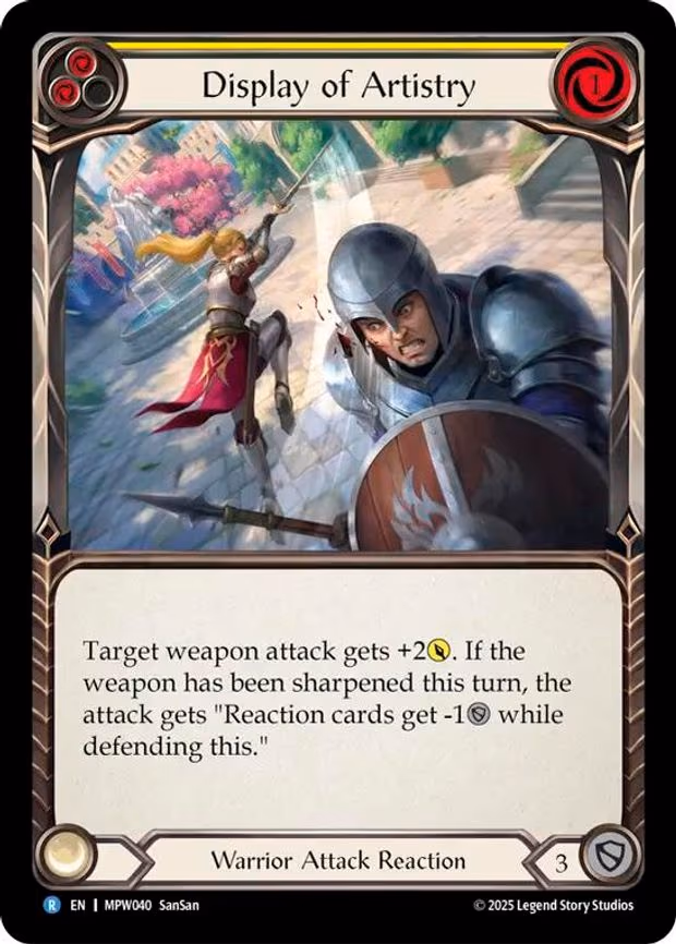 Display of Artistry (Yellow) - Rare (MPW040)