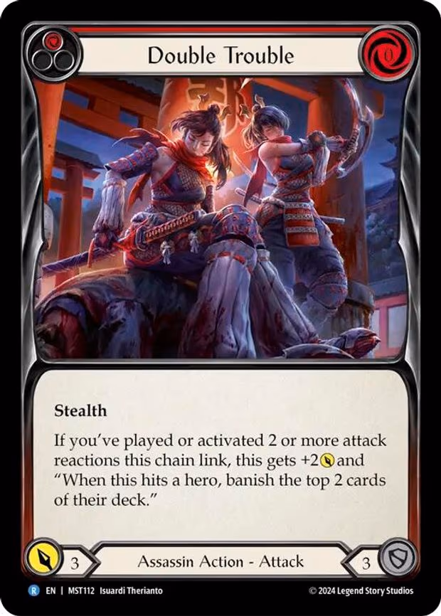 Double Trouble (Red) - Rare (MST112)