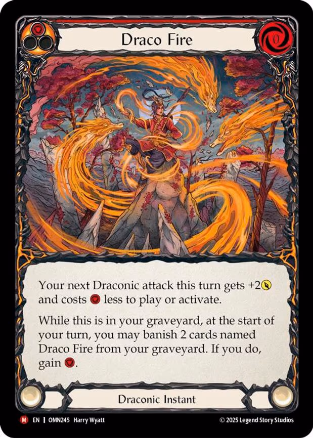 Draco Fire (Red) - Majestic (OMN245)