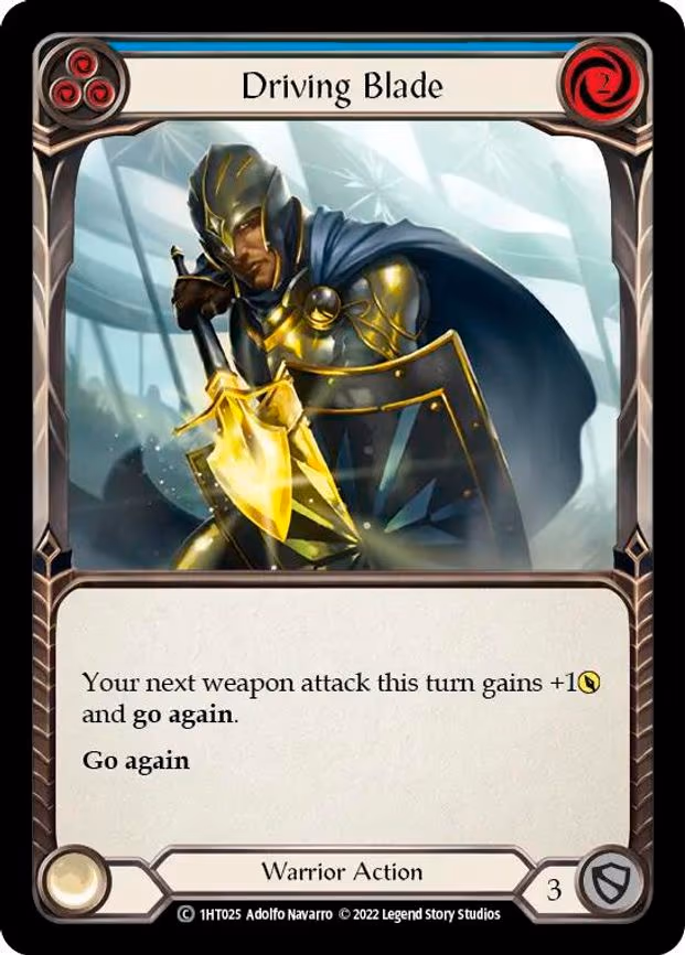 Driving Blade (Blue)