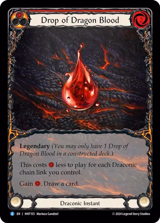 Drop of Dragon Blood - Rare (HNT155)
