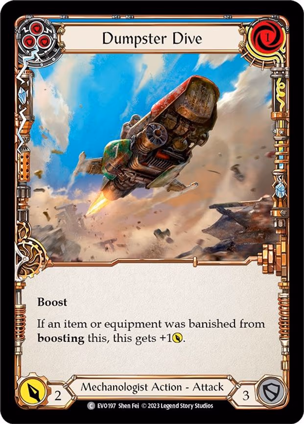 Dumpster Dive (Blue) - Common (EVO197)