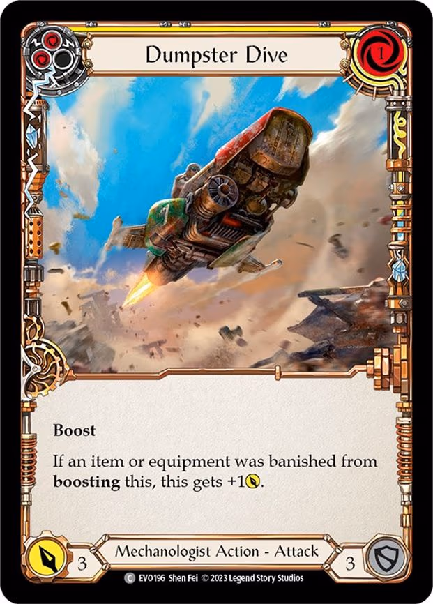 Dumpster Dive (Yellow) - Common (EVO196)