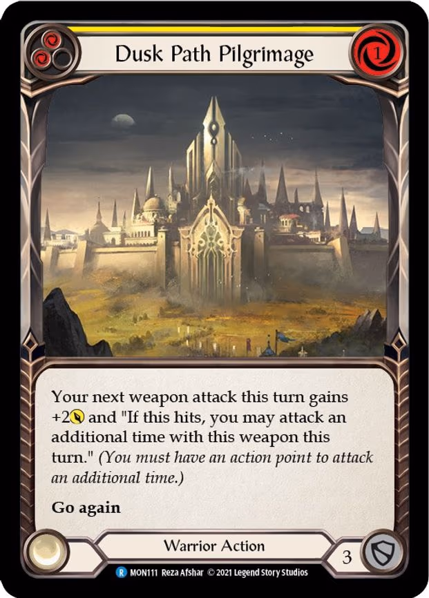 Dusk Path Pilgrimage (Yellow) - Rare (MON111)