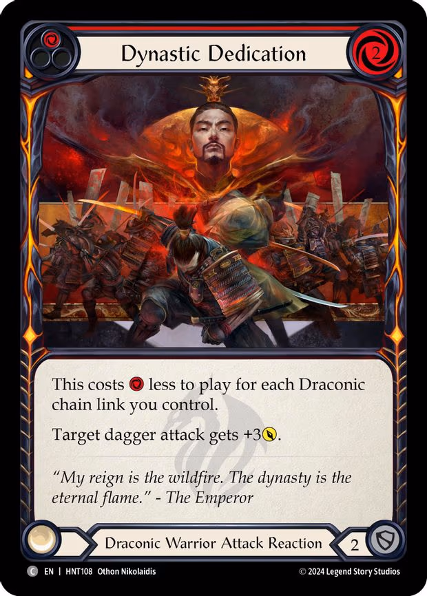 Dynastic Dedication (Red)