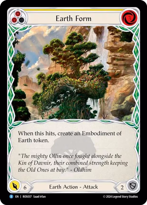Earth Form (Yellow) - Rare (ROS037)