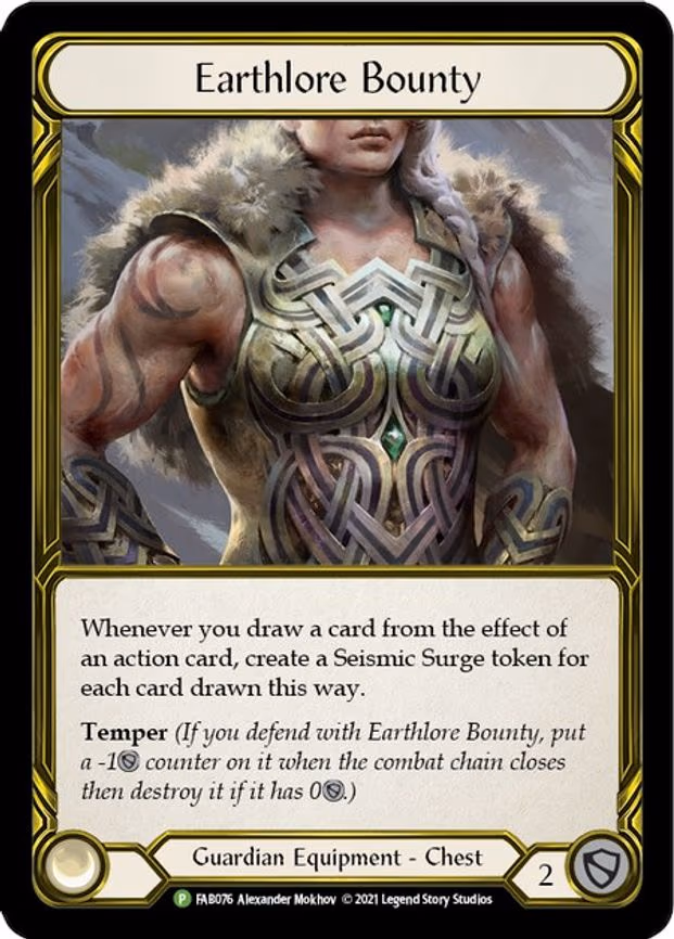 Earthlore Bounty (Golden) - Promo (FAB076)