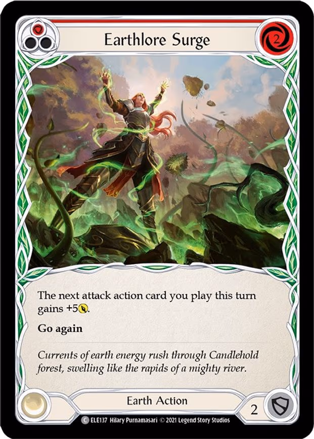 Earthlore Surge (Red) - Common (ELE137)