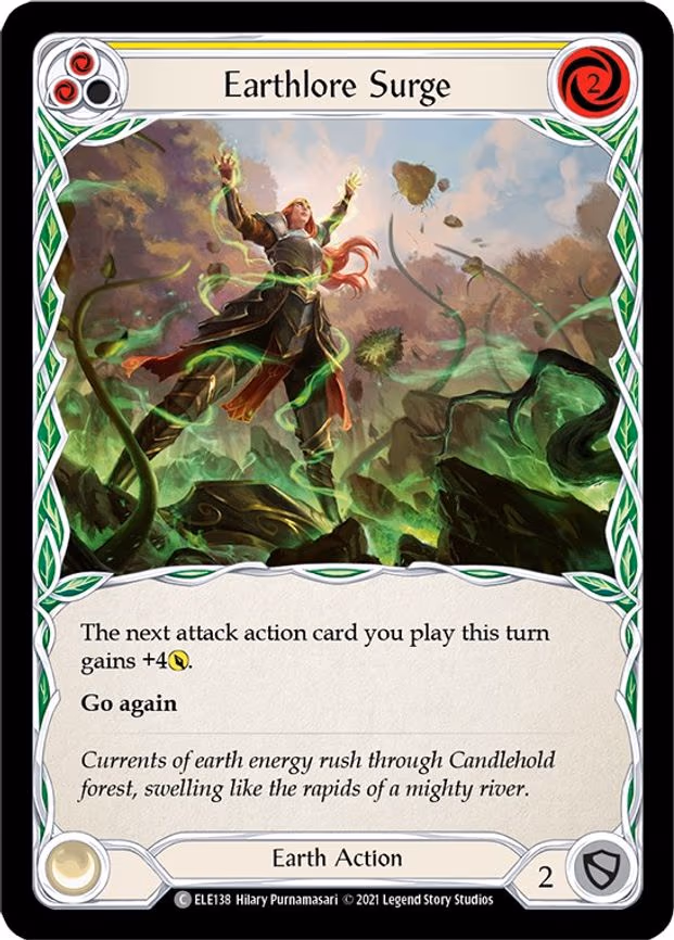 Earthlore Surge (Yellow) - Common (ELE138)