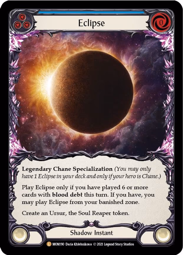 Eclipse - Legendary (MON190)
