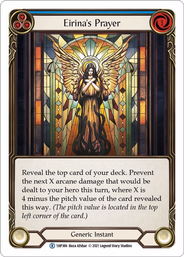 Eirina's Prayer (Blue) - Rare (1HP386)