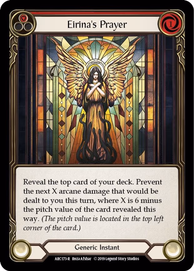 Eirina's Prayer (Red) - Rare (ARC173)