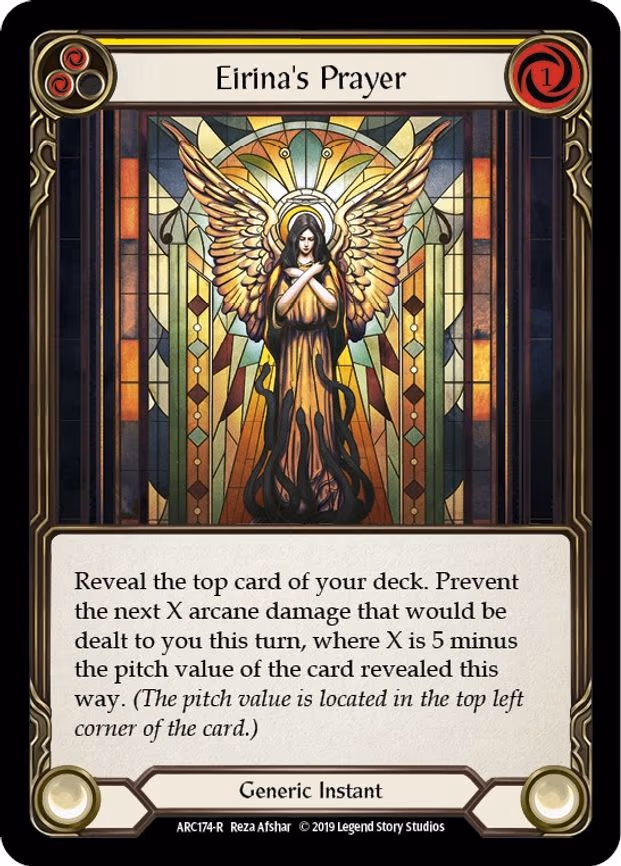 Eirina's Prayer (Yellow) - Rare (ARC174)
