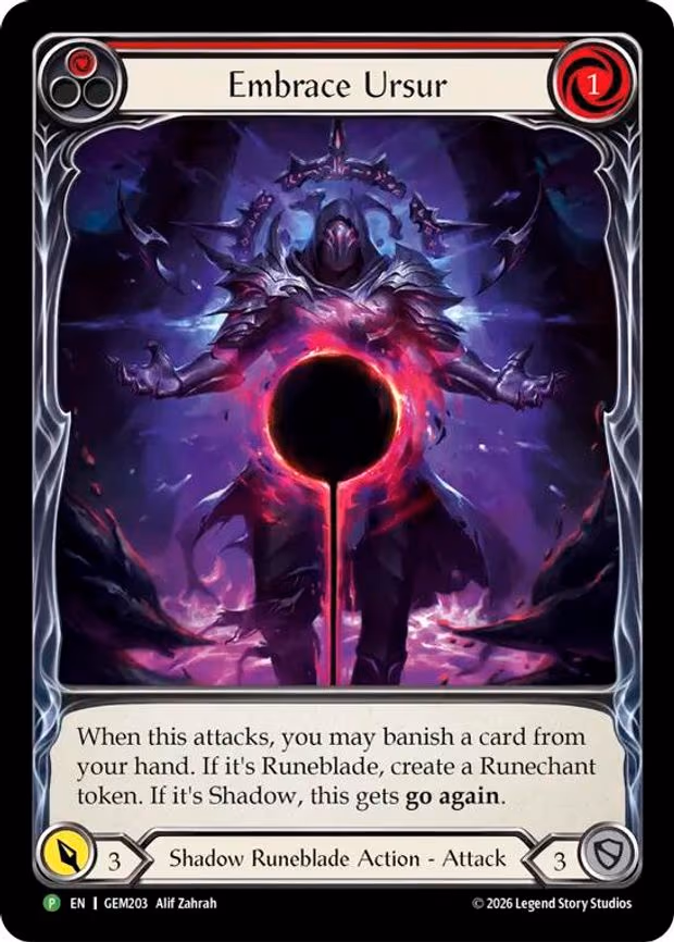 Embrace Ursur - Promo (GEM203)