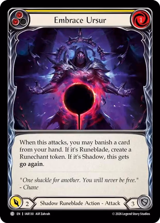 Embrace Ursur (Yellow) - Common (IAR130)