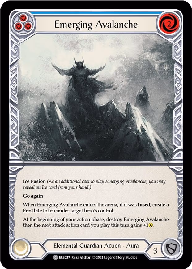Emerging Avalanche (Blue)