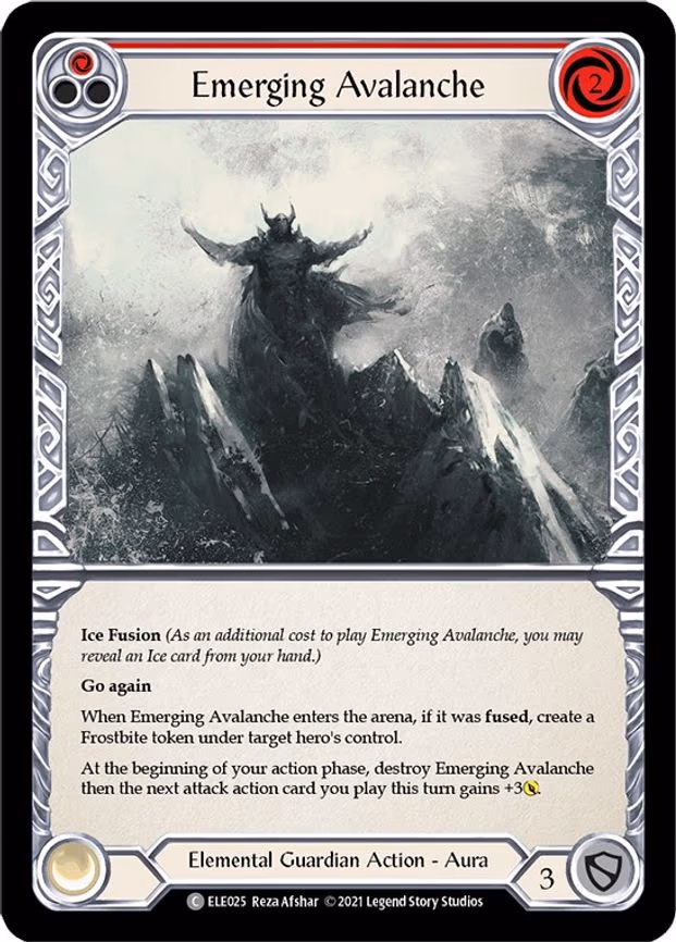 Emerging Avalanche (Red) - Common (ELE025)