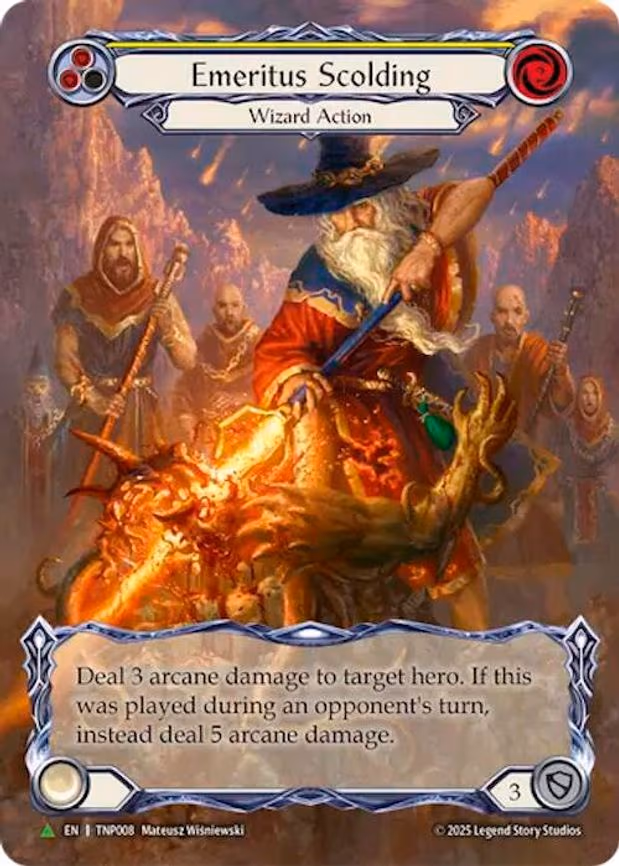 Emeritus Scolding (Yellow) (Marvel)