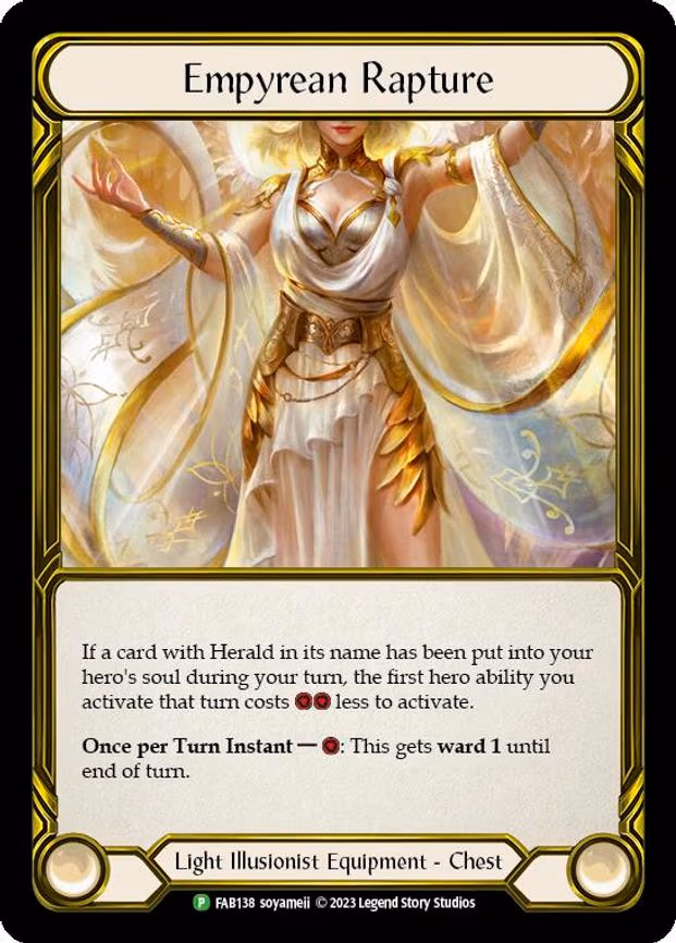Empyrean Rapture (Golden) - Promo (FAB138)