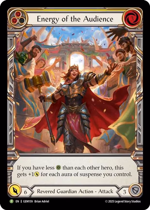 Energy of the Audience (Yellow)