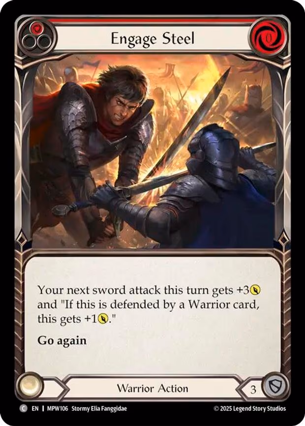 Engage Steel (Red) - Common (MPW106)