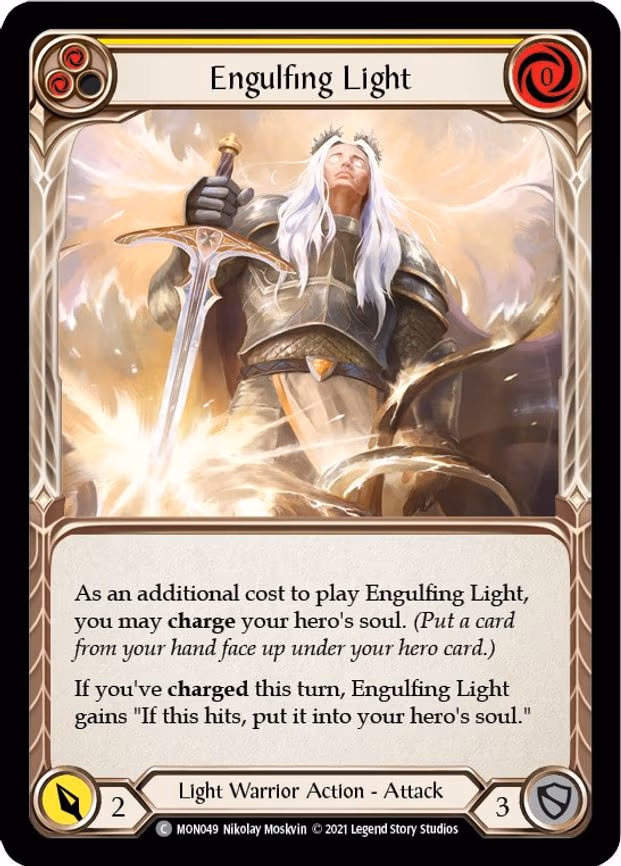 Engulfing Light (Yellow) - Common (MON049)