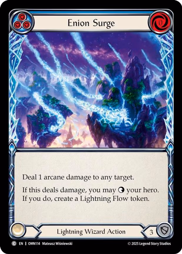 Enion Surge (Blue) - Common (OMN114)