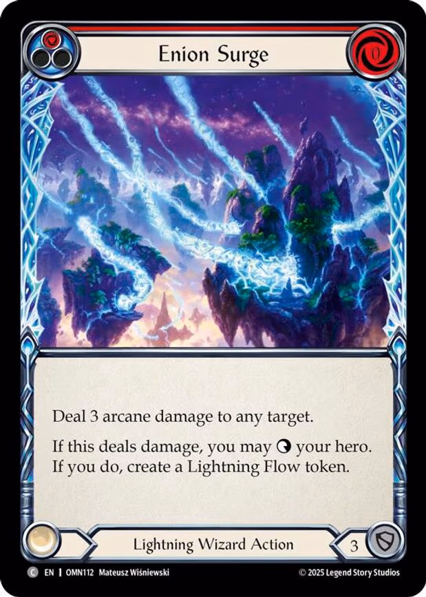 Enion Surge (Red) - Common (OMN112)