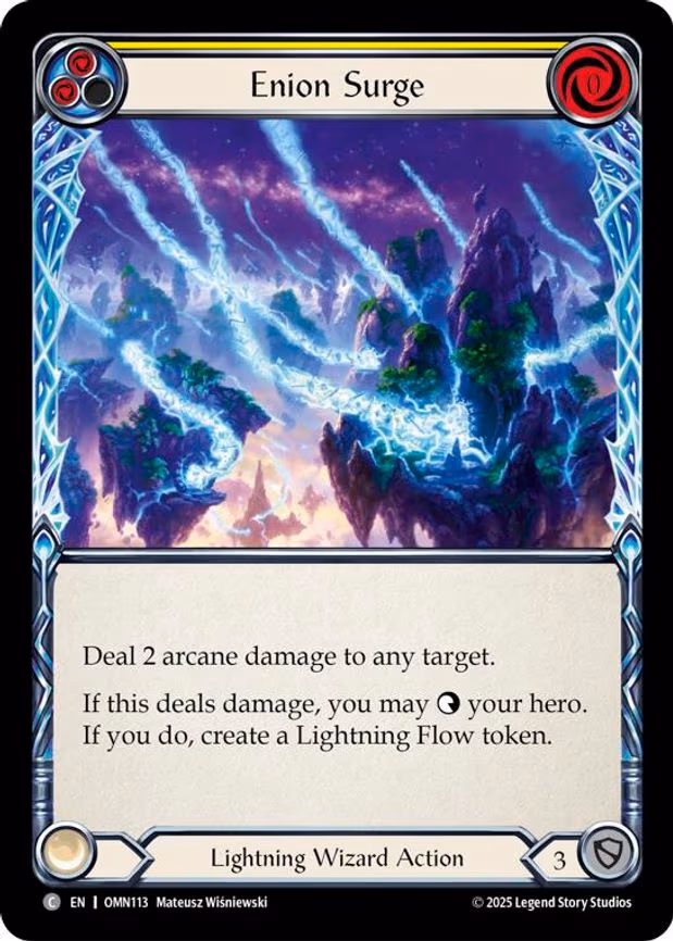 Enion Surge (Yellow) - Common (OMN113)