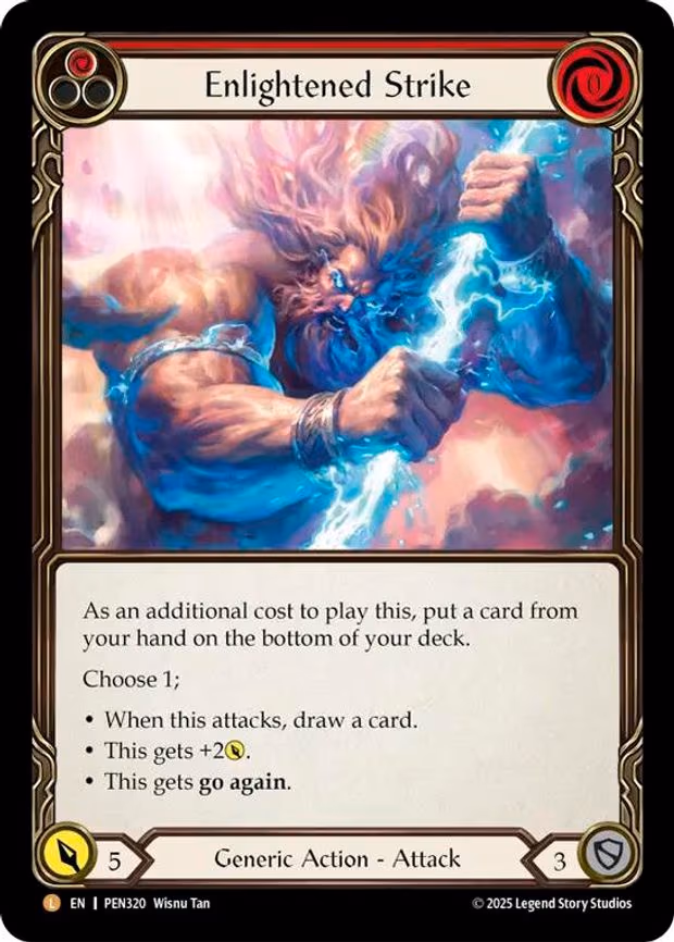 Enlightened Strike - Legendary (PEN320)