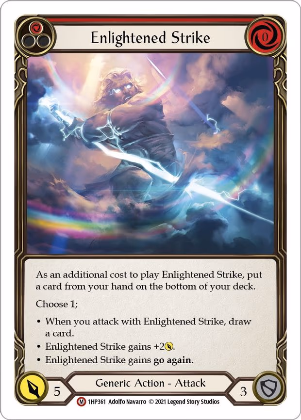 Enlightened Strike - Majestic (1HP361)