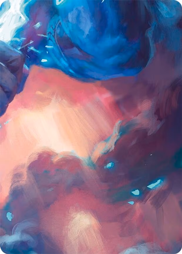 Enlightened Strike // Shelter from the Storm Double Sided Art Card (Middle Center) - None