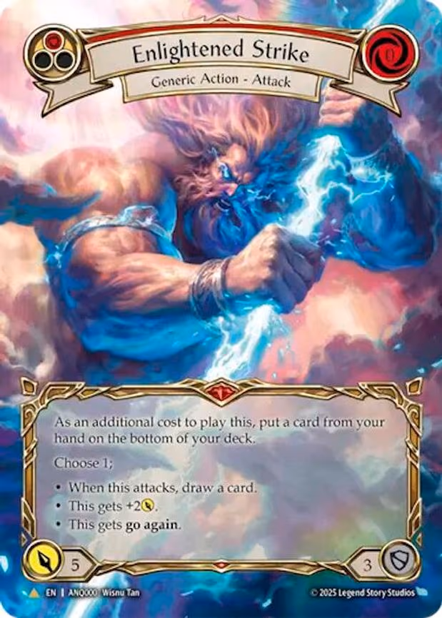 Enlightened Strike (Red)