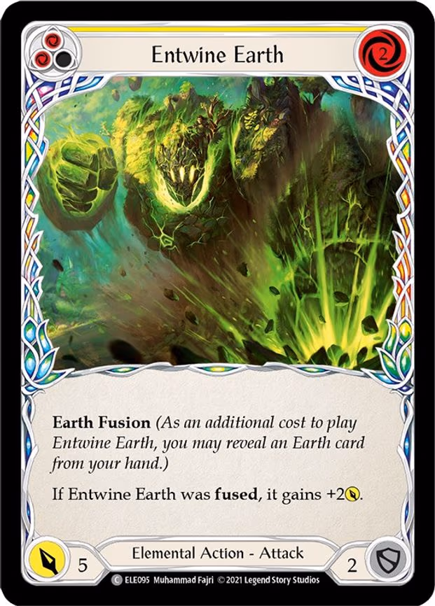 Entwine Earth (Yellow) - Common (ELE095)