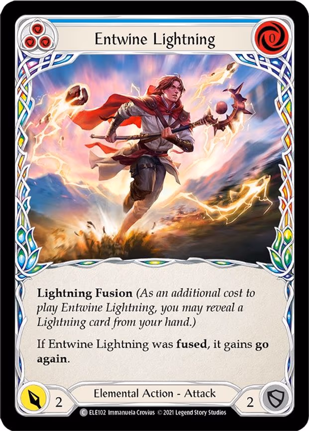Entwine Lightning (Blue) - Common (ELE102)