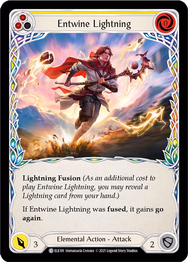 Entwine Lightning (Yellow) - Common (ELE101)