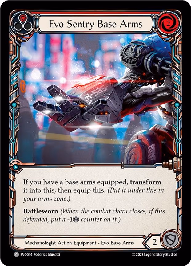 Evo Sentry Base Arms - Common (EVO044)