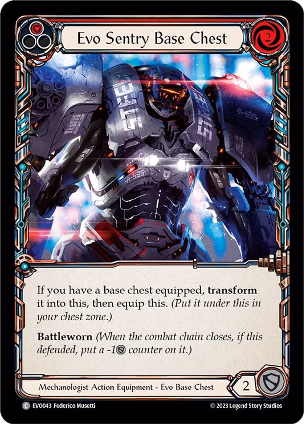 Evo Sentry Base Chest - Common (EVO043)