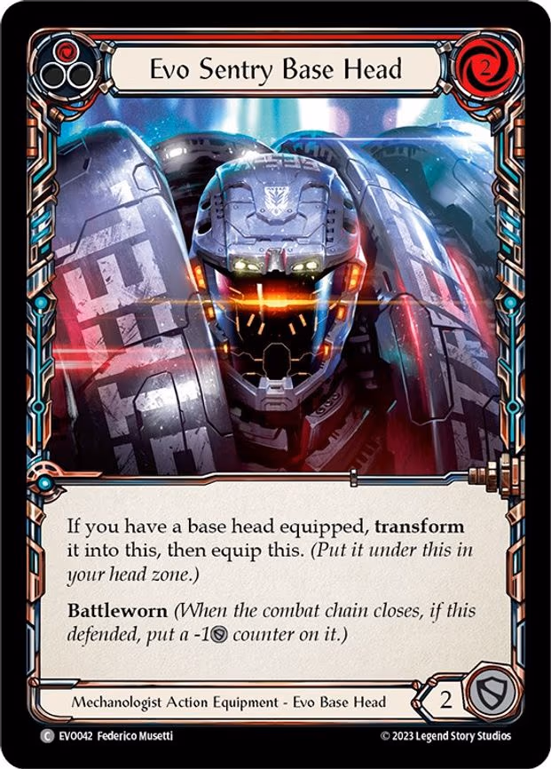 Evo Sentry Base Head - Common (EVO042)