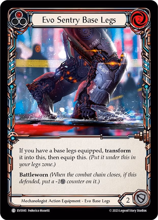 Evo Sentry Base Legs - Common (EVO045)