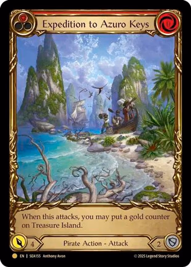 Expedition to Azuro Keys (Treasure) - Pirate Booty (SEA155)