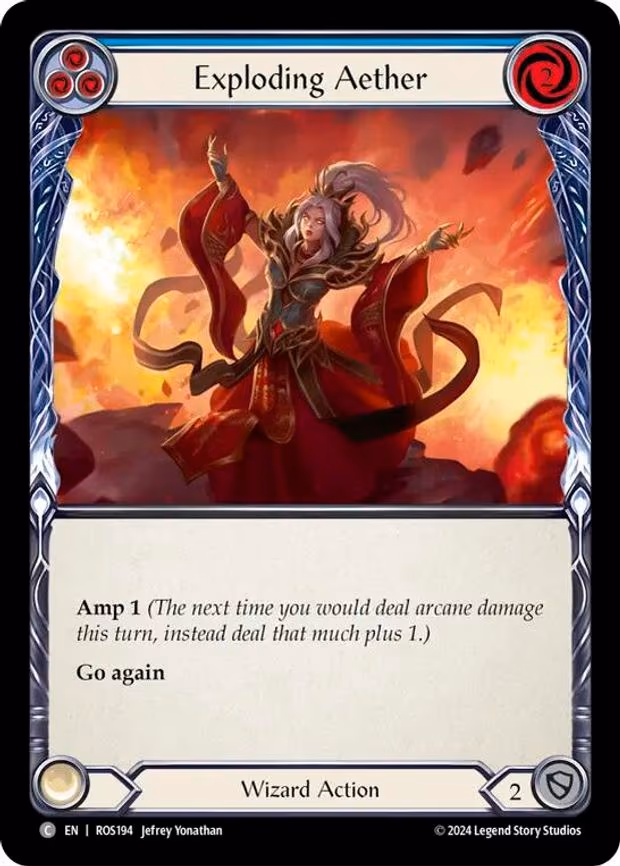 Exploding Aether (Blue) - Common (ROS194)