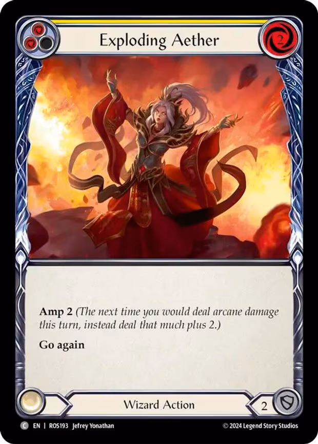 Exploding Aether (Yellow) - Common (ROS193)
