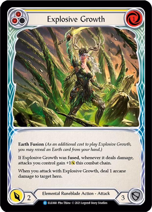 Explosive Growth (Yellow) - Rare (ELE068)