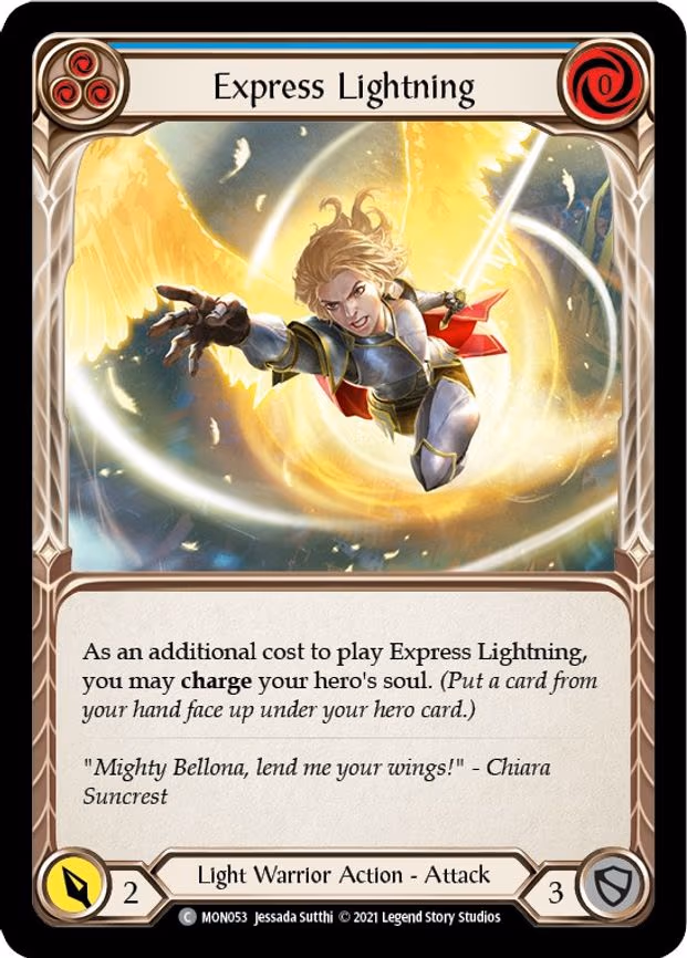 Express Lightning (Blue) - Common (MON053)