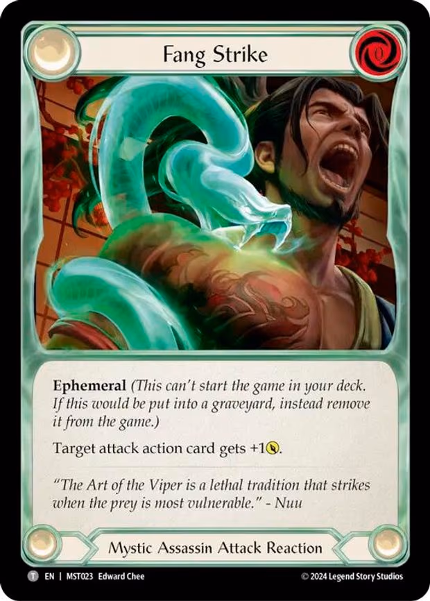 Fang Strike // Zen - Token (MST023//MST047)