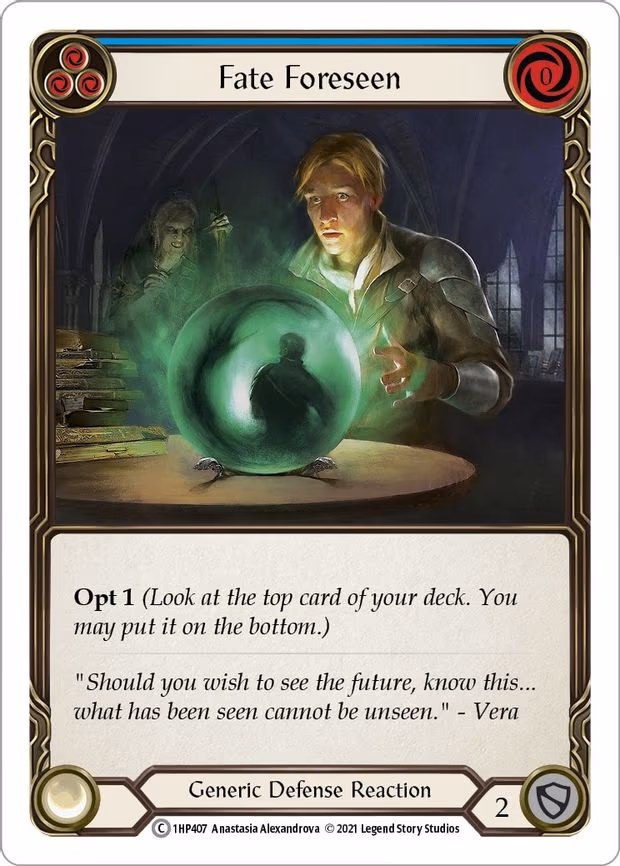 Fate Foreseen (Blue) - Common (1HP407)