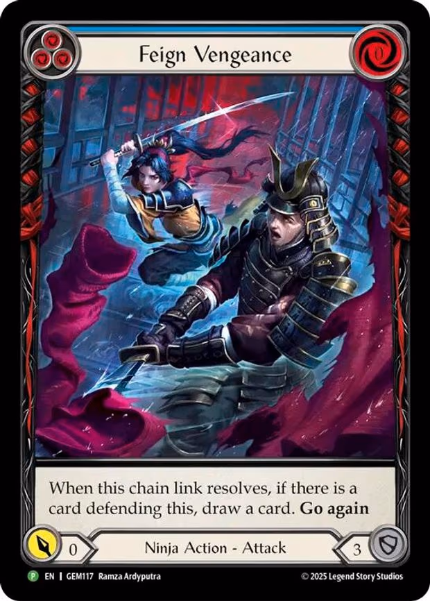 Feign Vengeance (Blue) - Promo (GEM117)