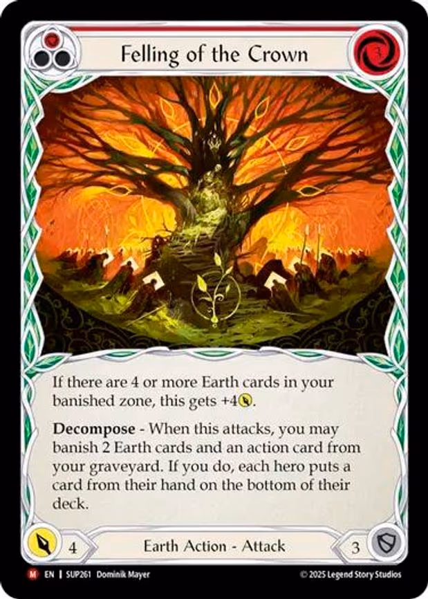 Felling of the Crown - Majestic (SUP261)