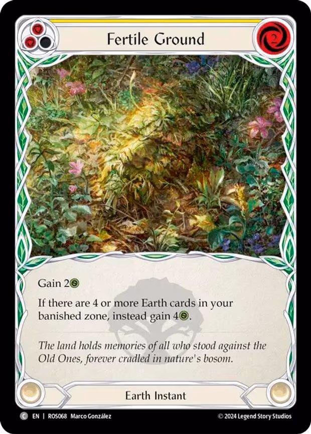 Fertile Ground (Yellow) - Common (ROS068)